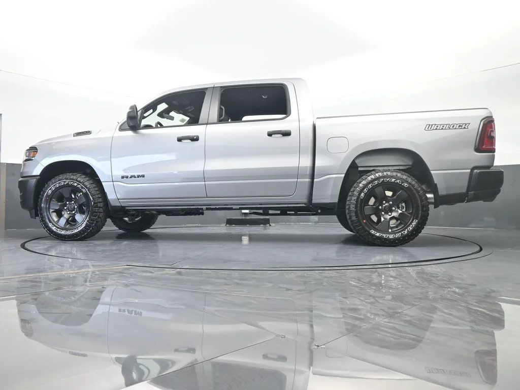 New 2026 Billet Silver Metallic Clear-Coat Exterior Paint RAM Warlock image 55