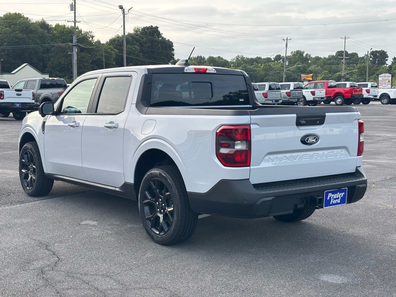 New 2026 Space White Metallic Ford Lariat® image 4