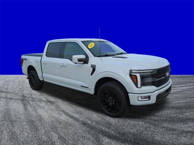 Certified Used 2025 Space White Metallic Ford Platinum image 2