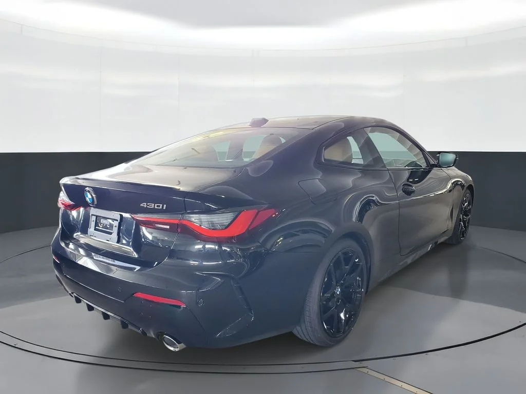 New 2027 Black Sapphire Metallic BMW 430i image 3