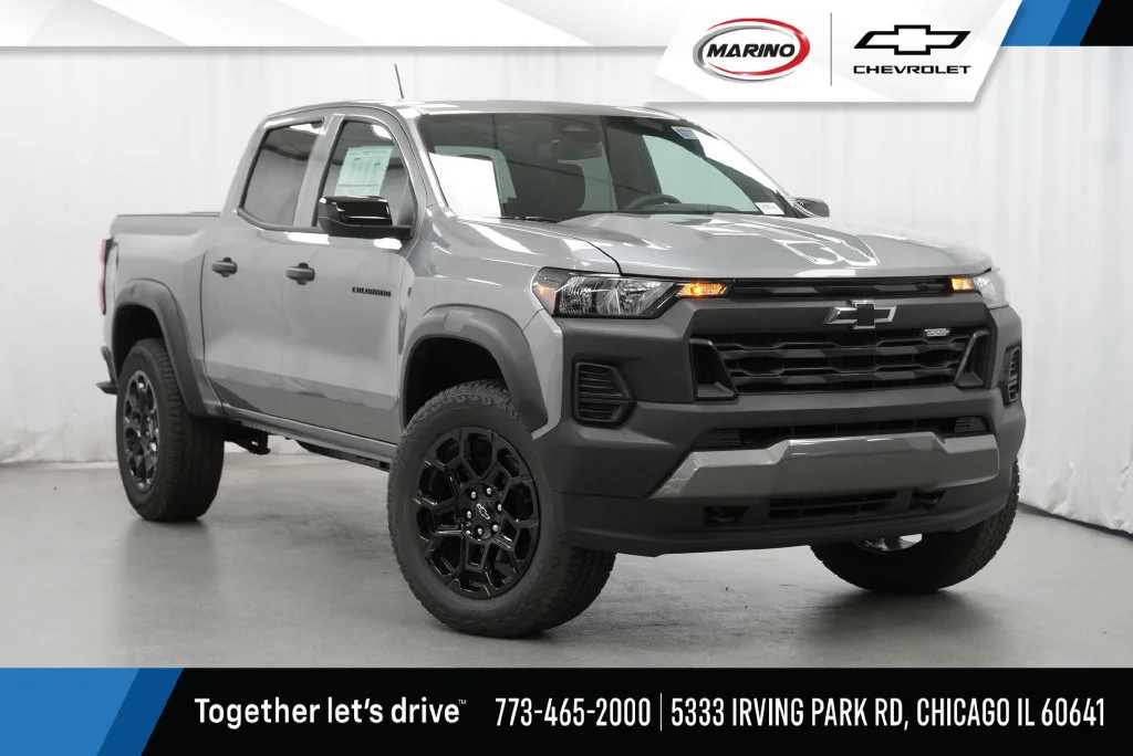 New 2026 Sterling Gray Metallic Chevrolet Trail Boss image 1