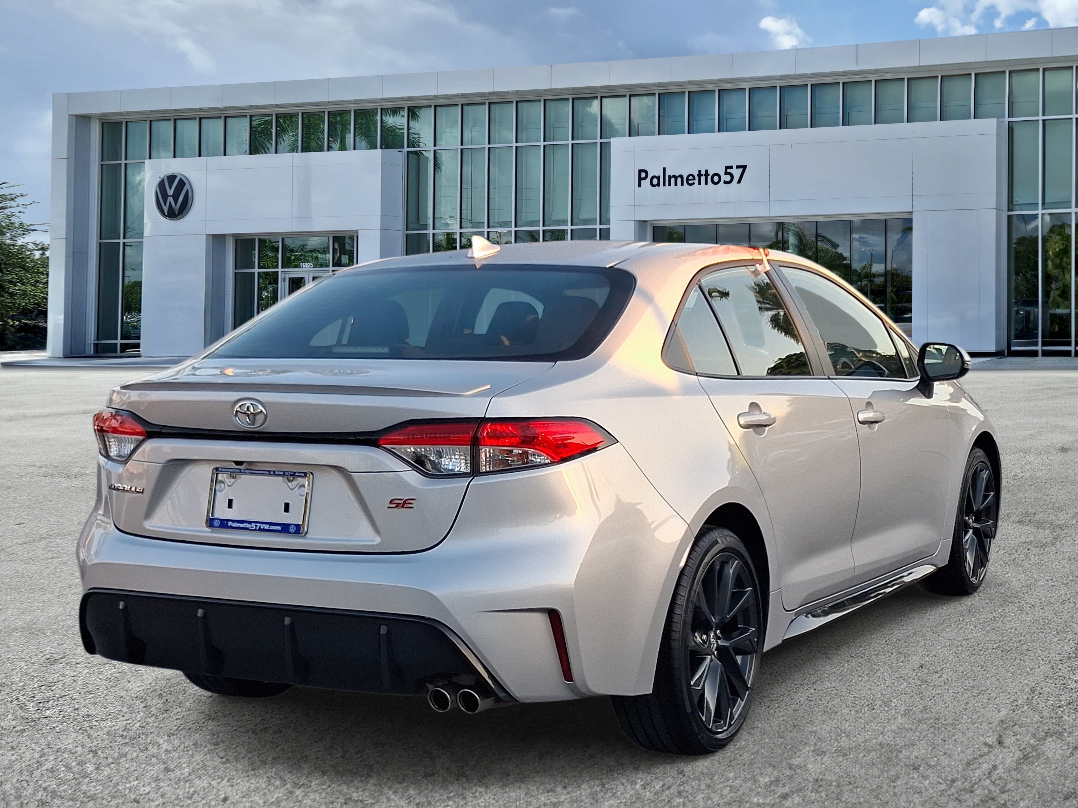 Used 2025 Silver Toyota SE image 6