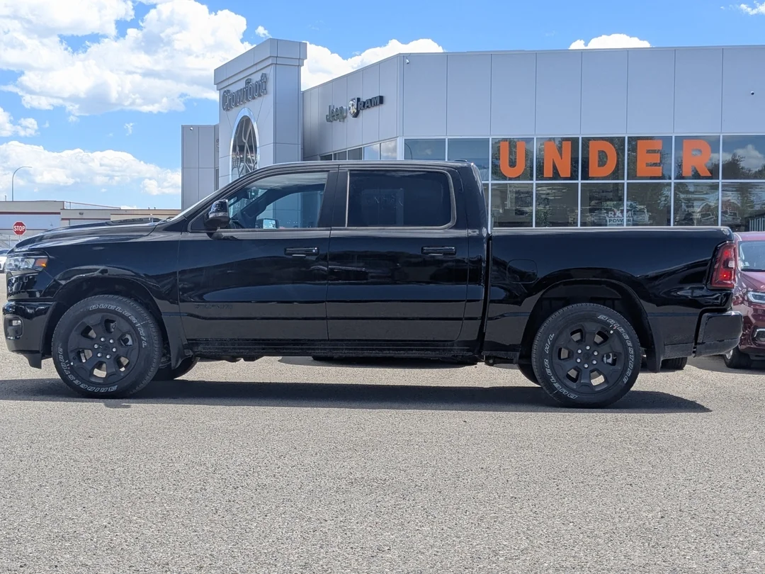 New 2026 Black RAM Sport - - 3.0L Hurricane Twin Turbo - Pano Sunroof - Sport Perf Hood - Trailer Brake & More! image 5