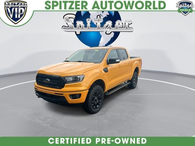 Used 2022 Orange Ford Lariat image 4