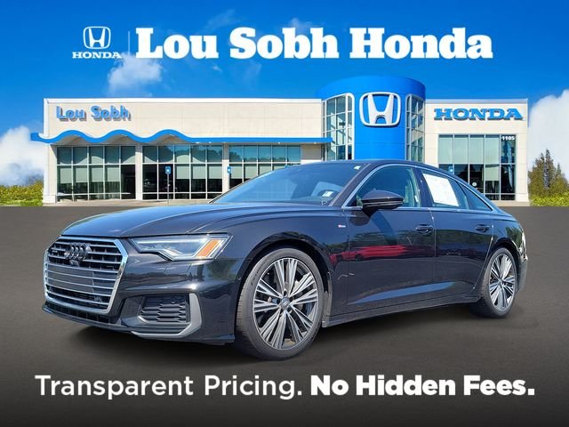 Used 2019 Vesuvius Gray Metallic Audi 3.0T Premium Plus image 1