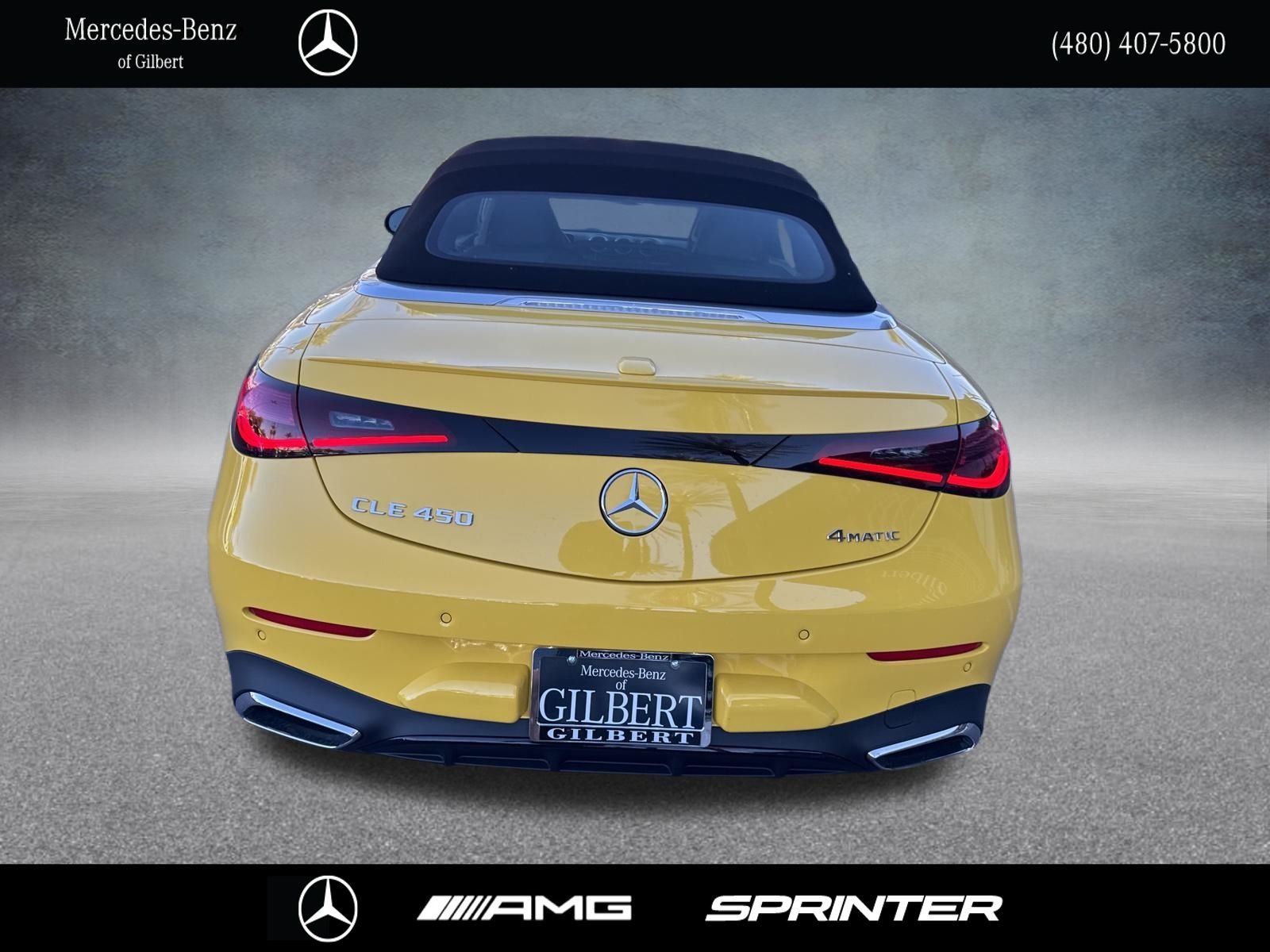 New 2026 Sun Yellow Mercedes-Benz CLE 450 image 5