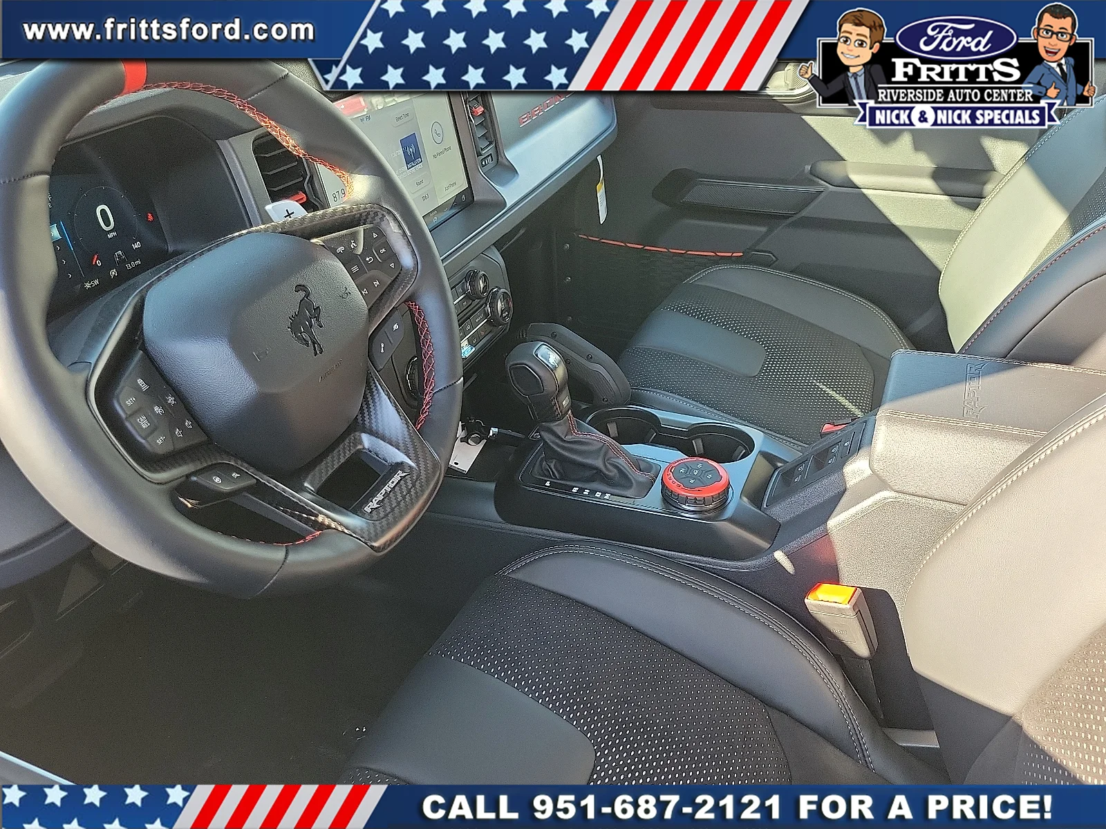 New 2025 Oxford White Ford Raptor® image 3