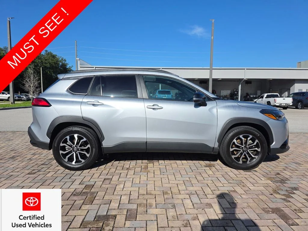 Used 2025 Silver Toyota Hybrid SE image 12