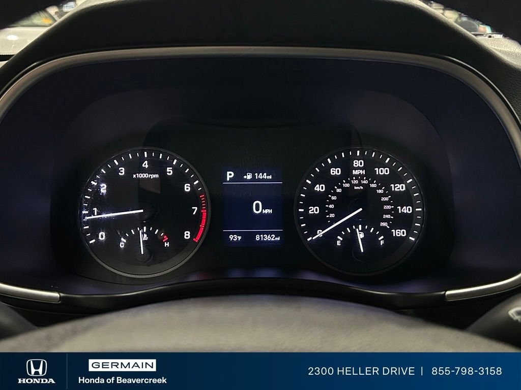 Used 2019 Aqua Blue Hyundai Limited image 20