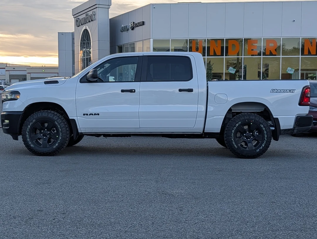 New 2026 White RAM Warlock - - 4x4 - 3.0L Hurricane Twin Turbo - E-Locker Axle - 18 Black Wheels & More! image 5