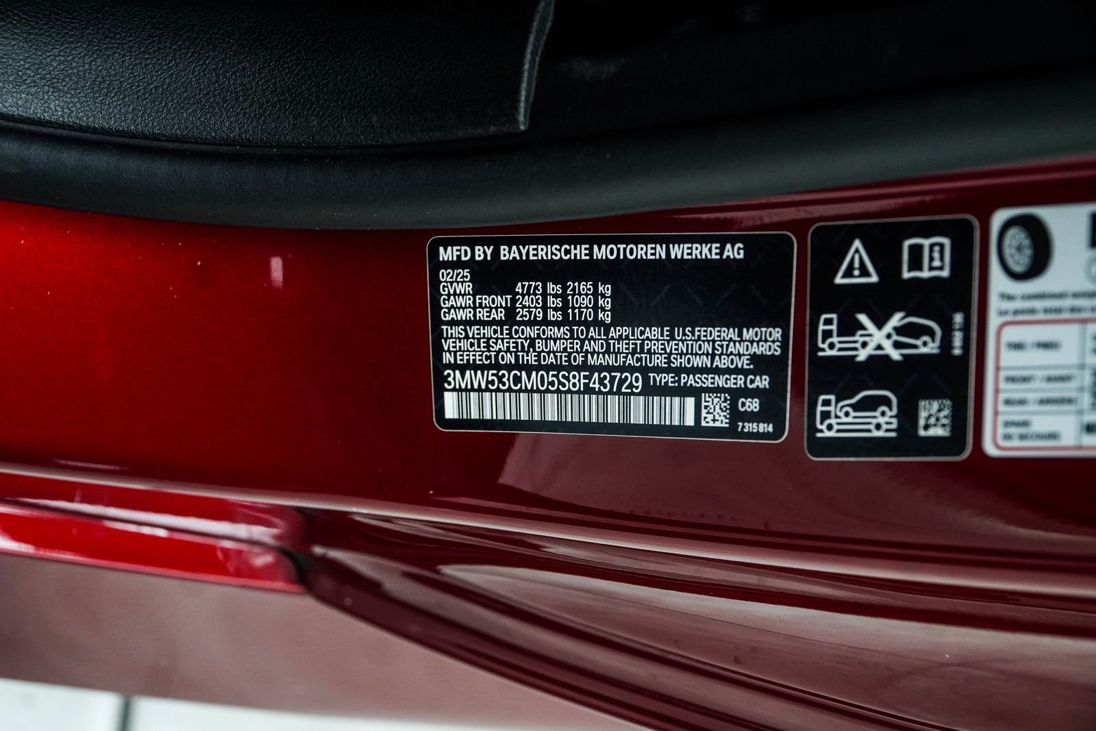 Used 2025 Red BMW M240i xDrive image 43