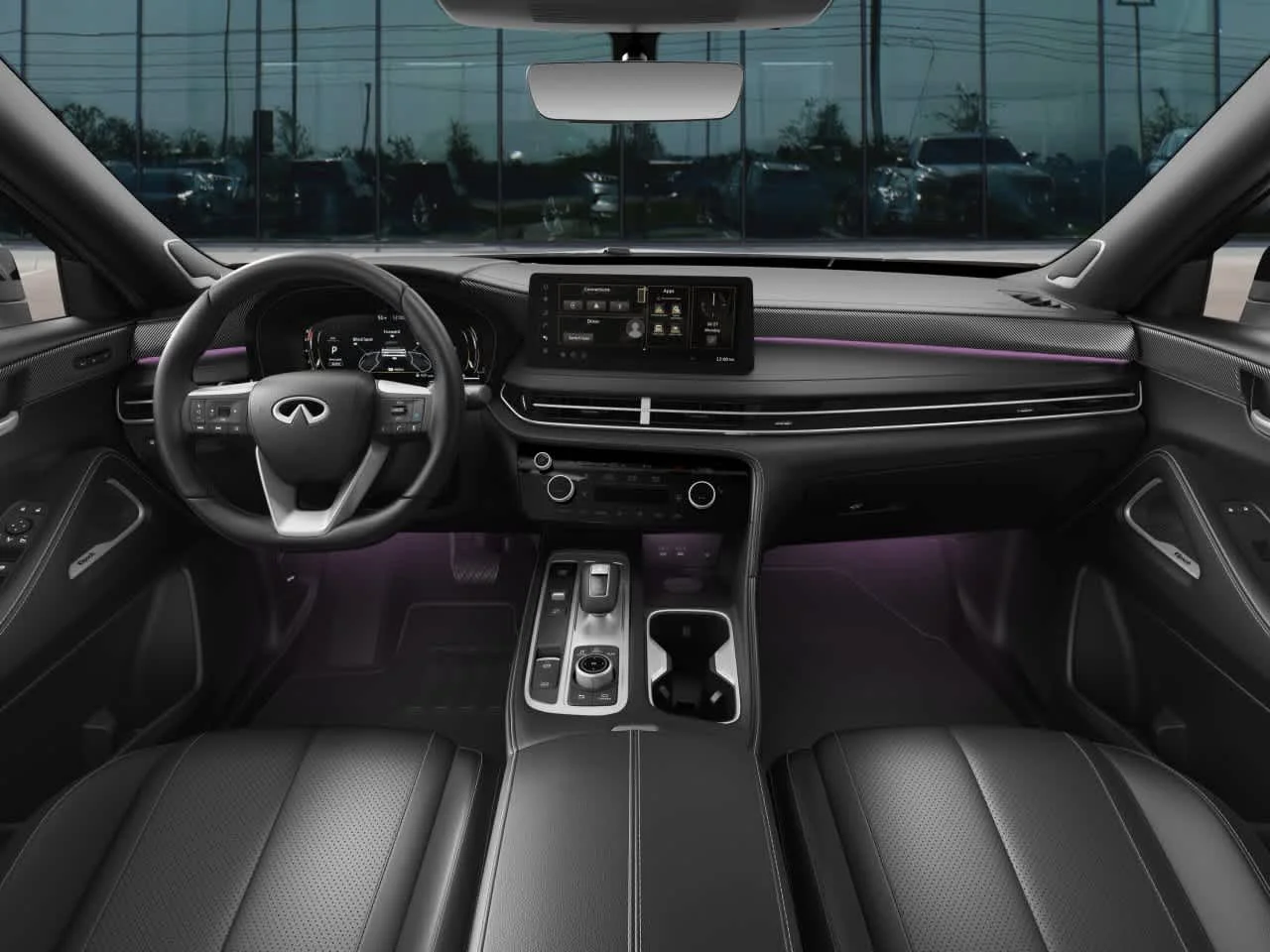 New 2027 Harbor Gray/Obsidian Black INFINITI Sport AWD image 7