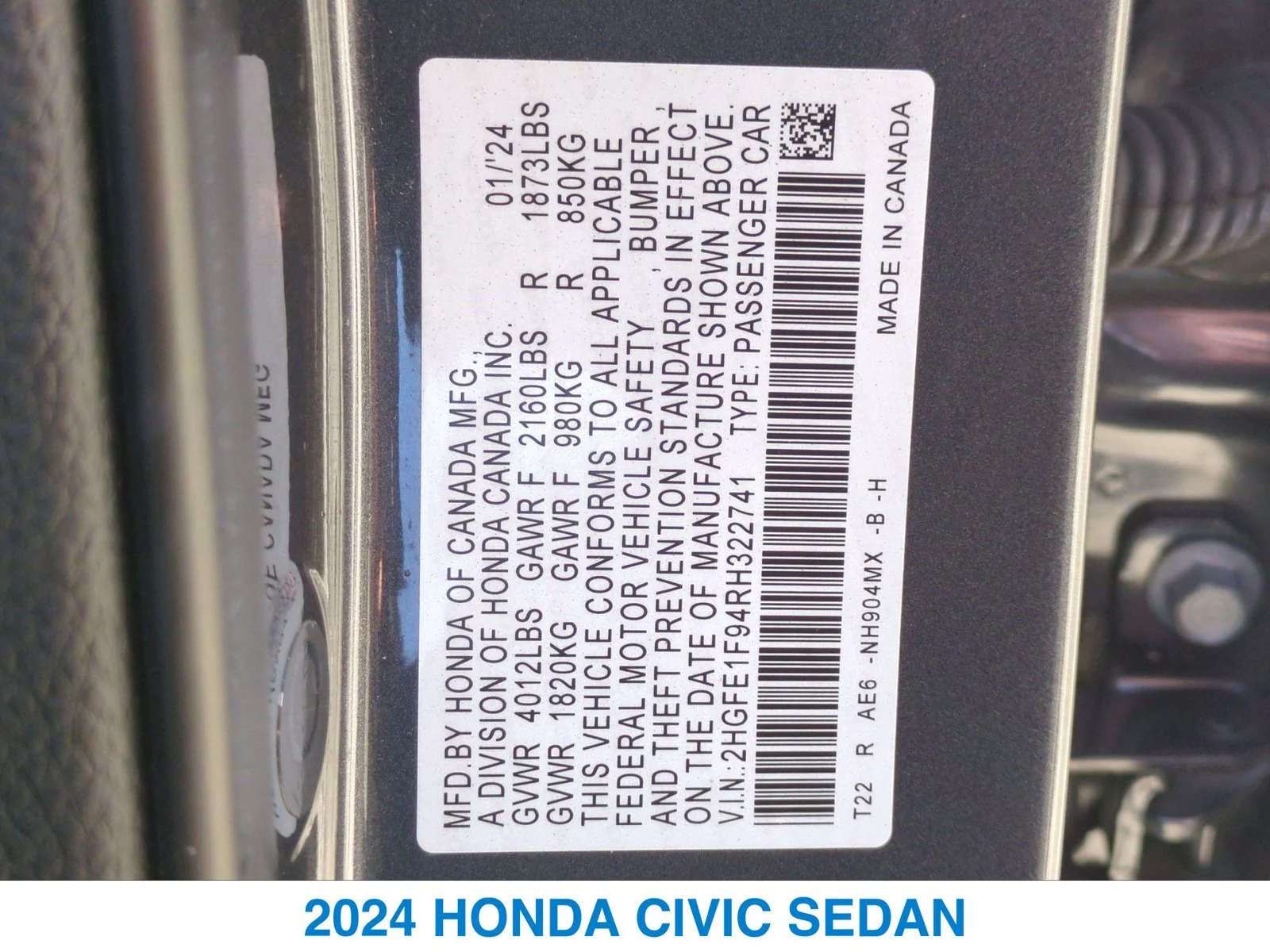 Certified Used 2024 Gray Honda Touring image 27