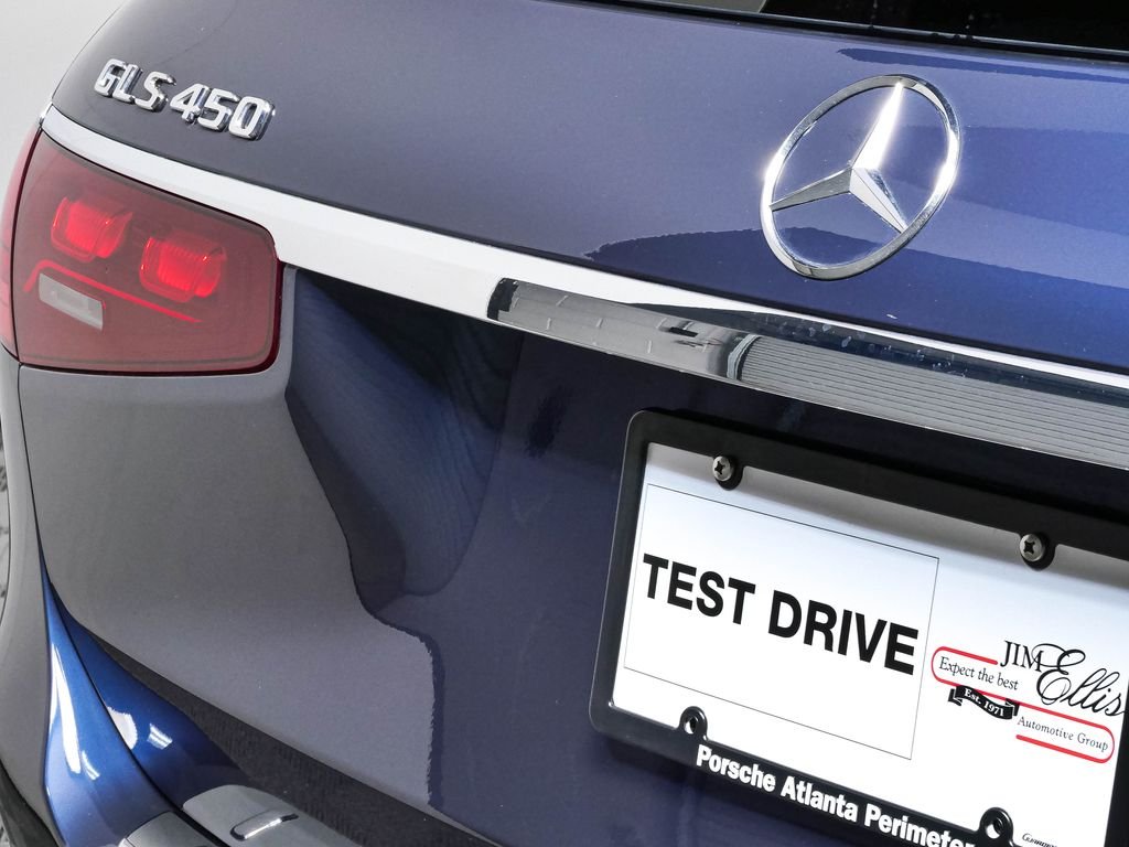 Certified Used 2025 Blue Mercedes-Benz GLS 450 image 38