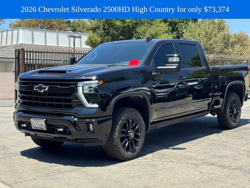 Used 2026 Black Chevrolet High Country image 3