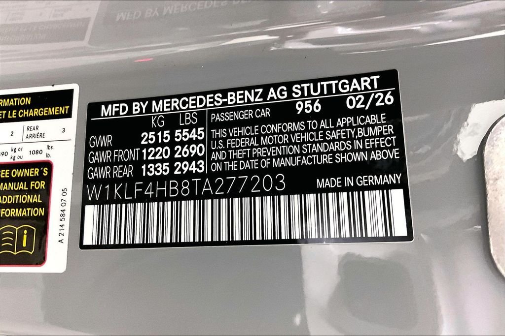 New 2026 MANUFAKTUR Alpine Grey Mercedes-Benz E 350 image 12