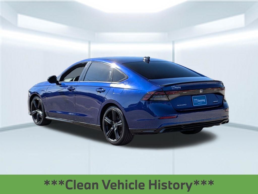 Used 2023 Blue Honda Sport-L image 3
