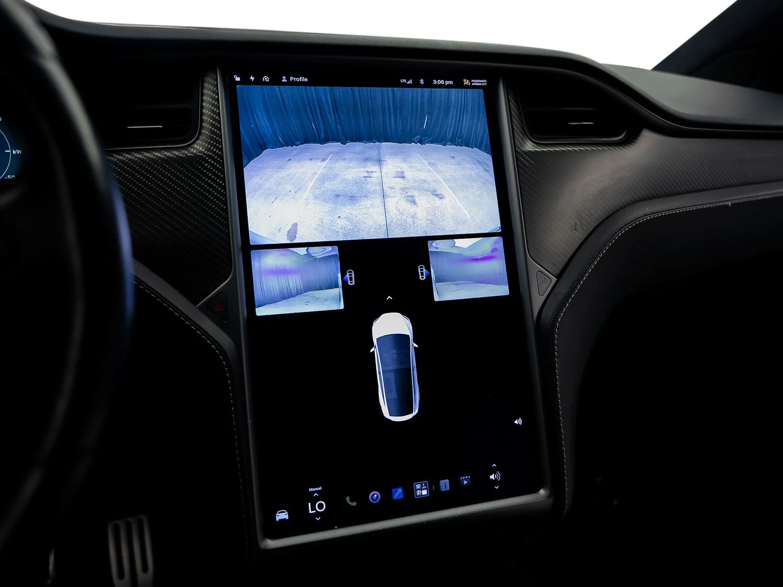 Used 2020 White Tesla Performance image 50