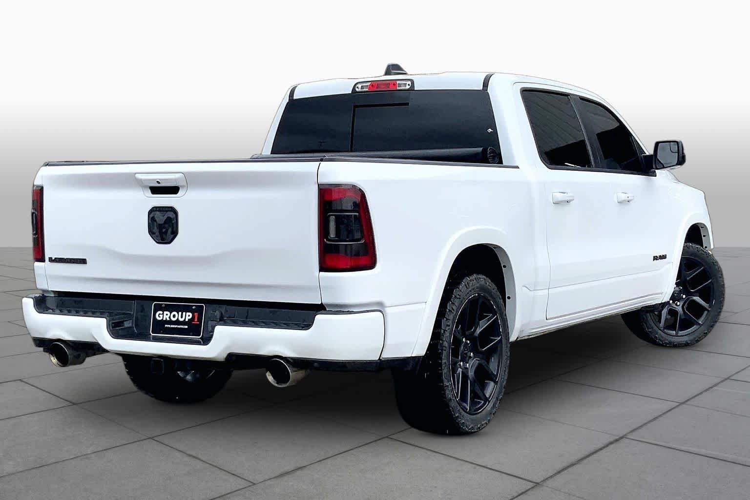 Used 2021 Bright White Clearcoat Ram Laramie image 12