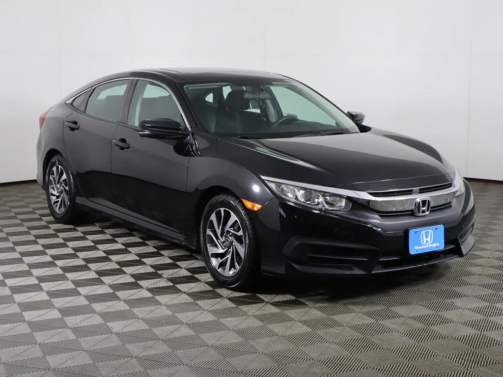 Used 2018 Honda Civic EX with VIN 2HGFC2F75JH590924 for sale in Cleveland Heights, OH