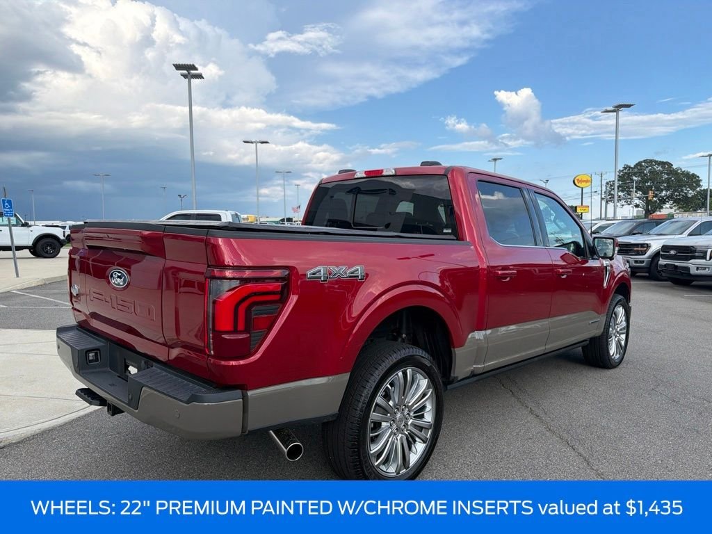 Certified Used 2025 Rapid Red Metallic Tinted Clearcoat Ford King Ranch image 5