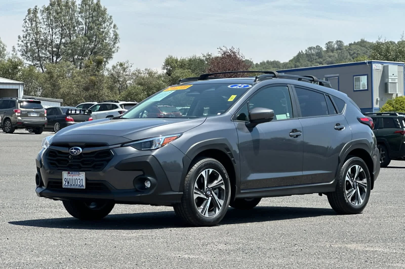 Certified Used 2025 Magnetite Gray Metallic/Crystal Black Silica Subaru Premium image 7