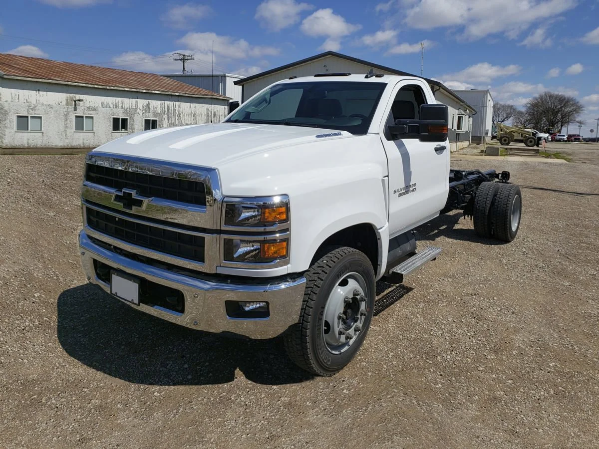 New 2024 Summit White Chevrolet Work Truck image 1