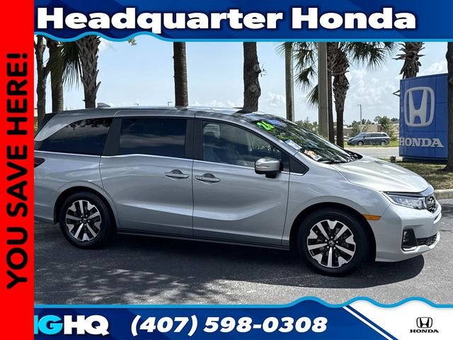 Certified Used 2026 Solar Silver Metallic Honda EX-L image 1