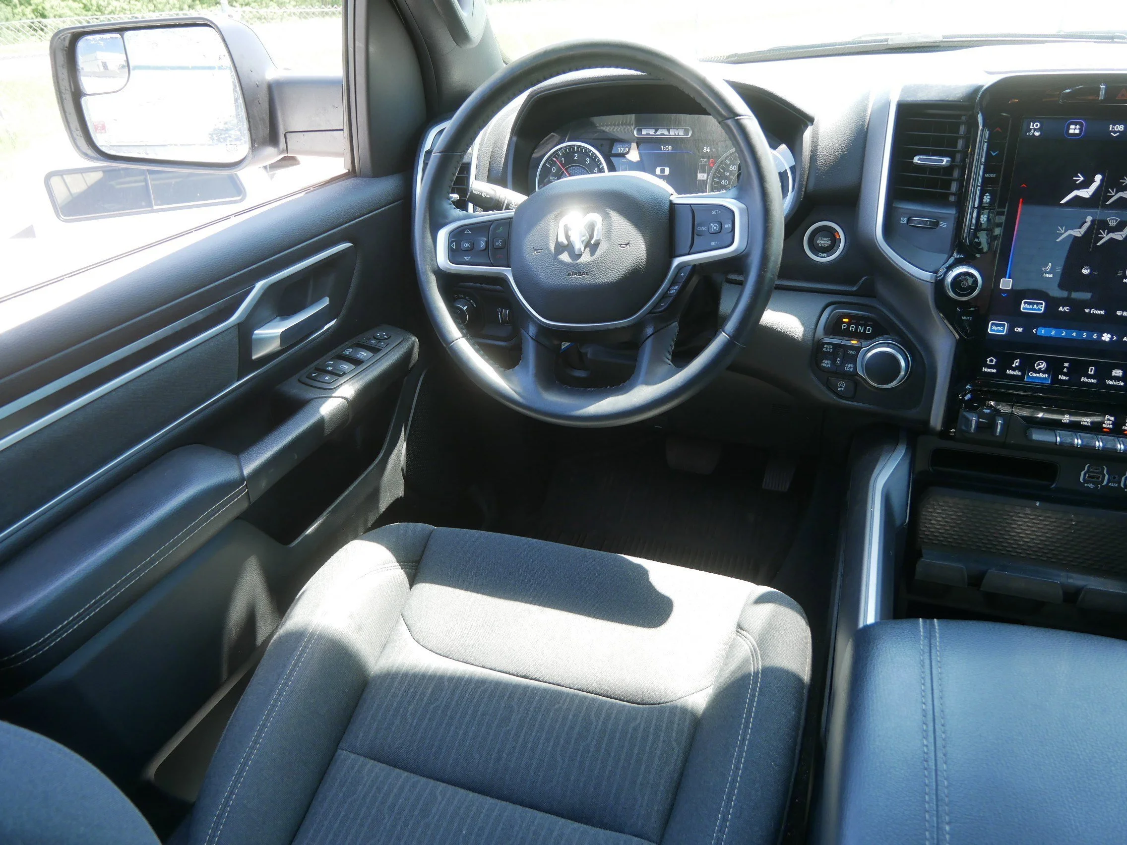 Used 2023 Bright White Clearcoat Ram Big Horn image 9