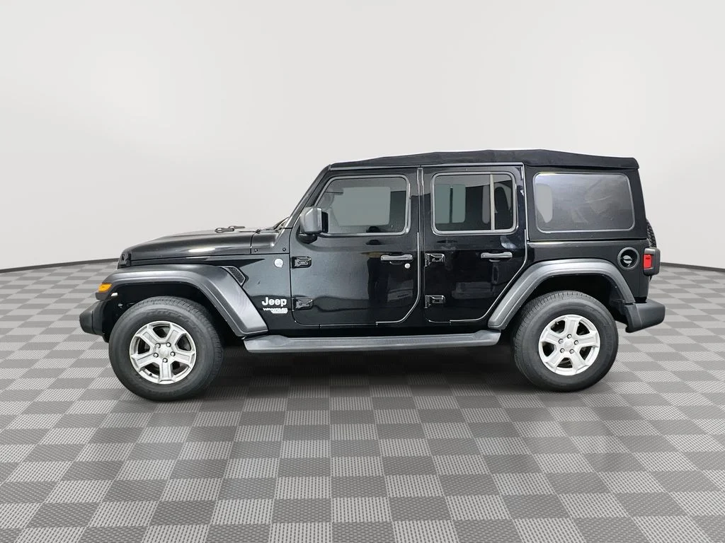 Used 2018 Black Jeep Unlimited Sport S image 5