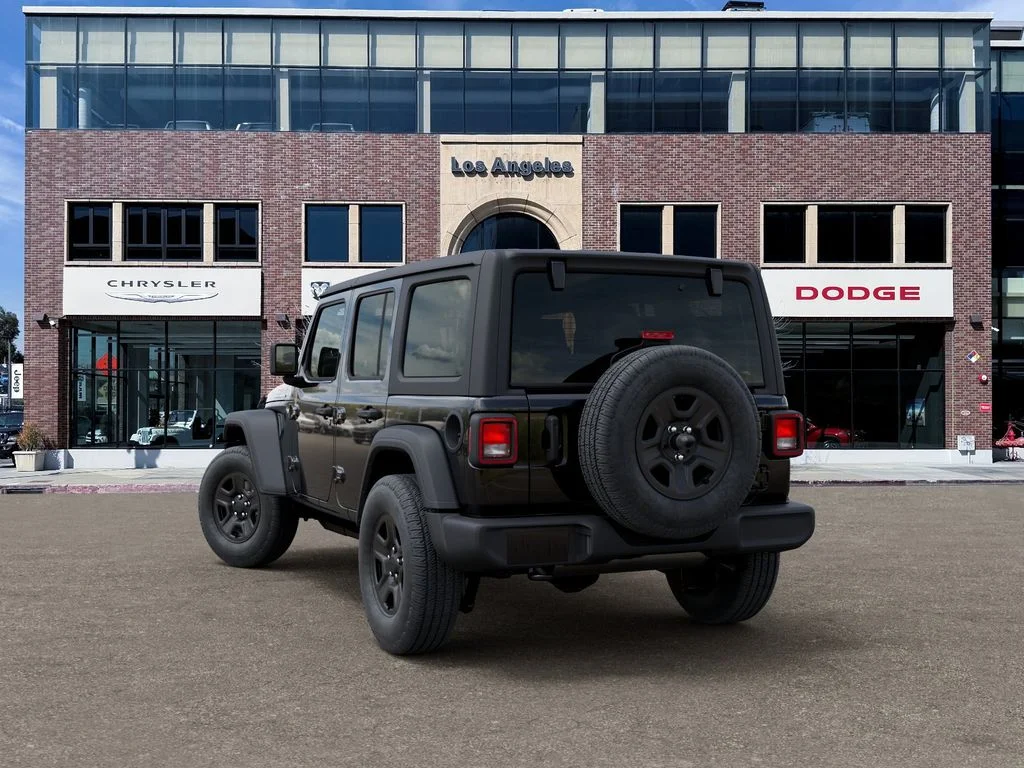 New 2026 Black Clearcoat Jeep Sport image 3