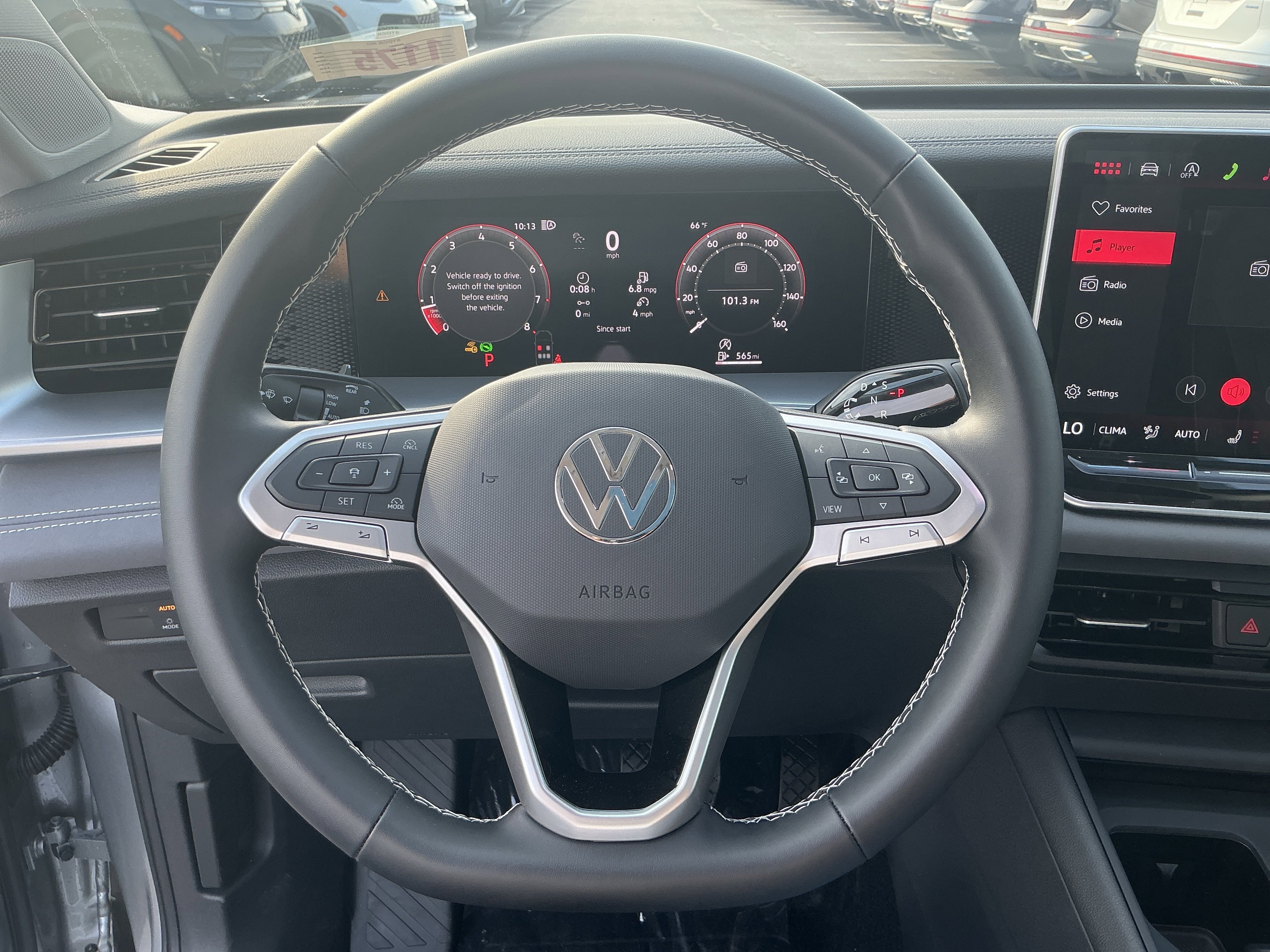 New 2026 Pyrite Silver Metallic Volkswagen SE image 14