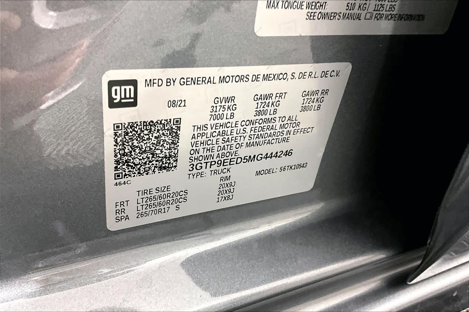 Certified Used 2021 SATIN STEEL METALLIC GMC AT4 image 33