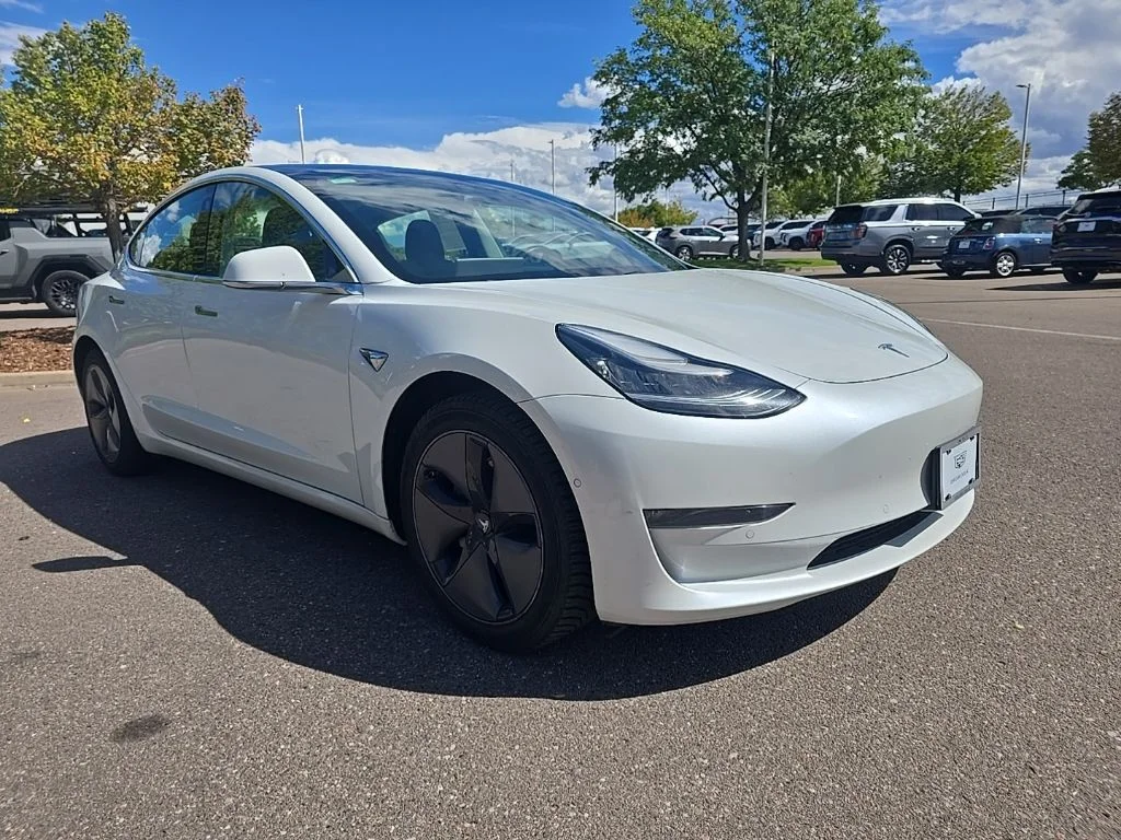 Used 2020 Pearl White Multi-Coat Tesla Long Range image 7