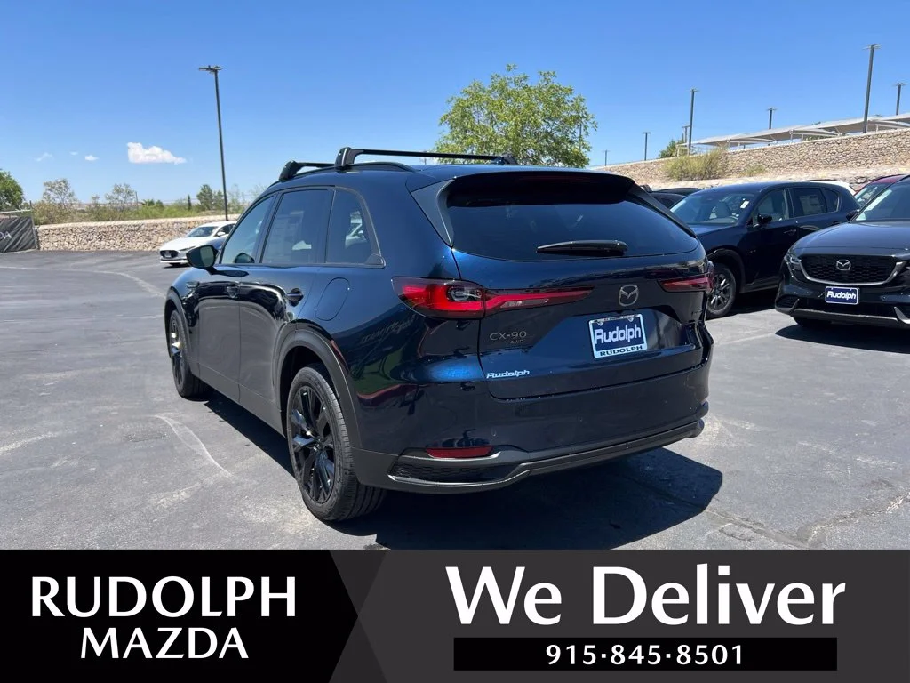 New 2026 Deep Crystal Blue Mica Mazda 3.3 Turbo Premium Sport AWD image 3