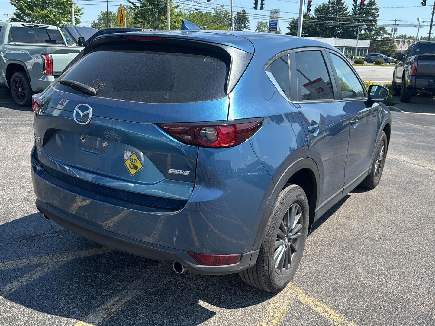 Used 2019 Eternal Blue Mica Mazda Touring image 6