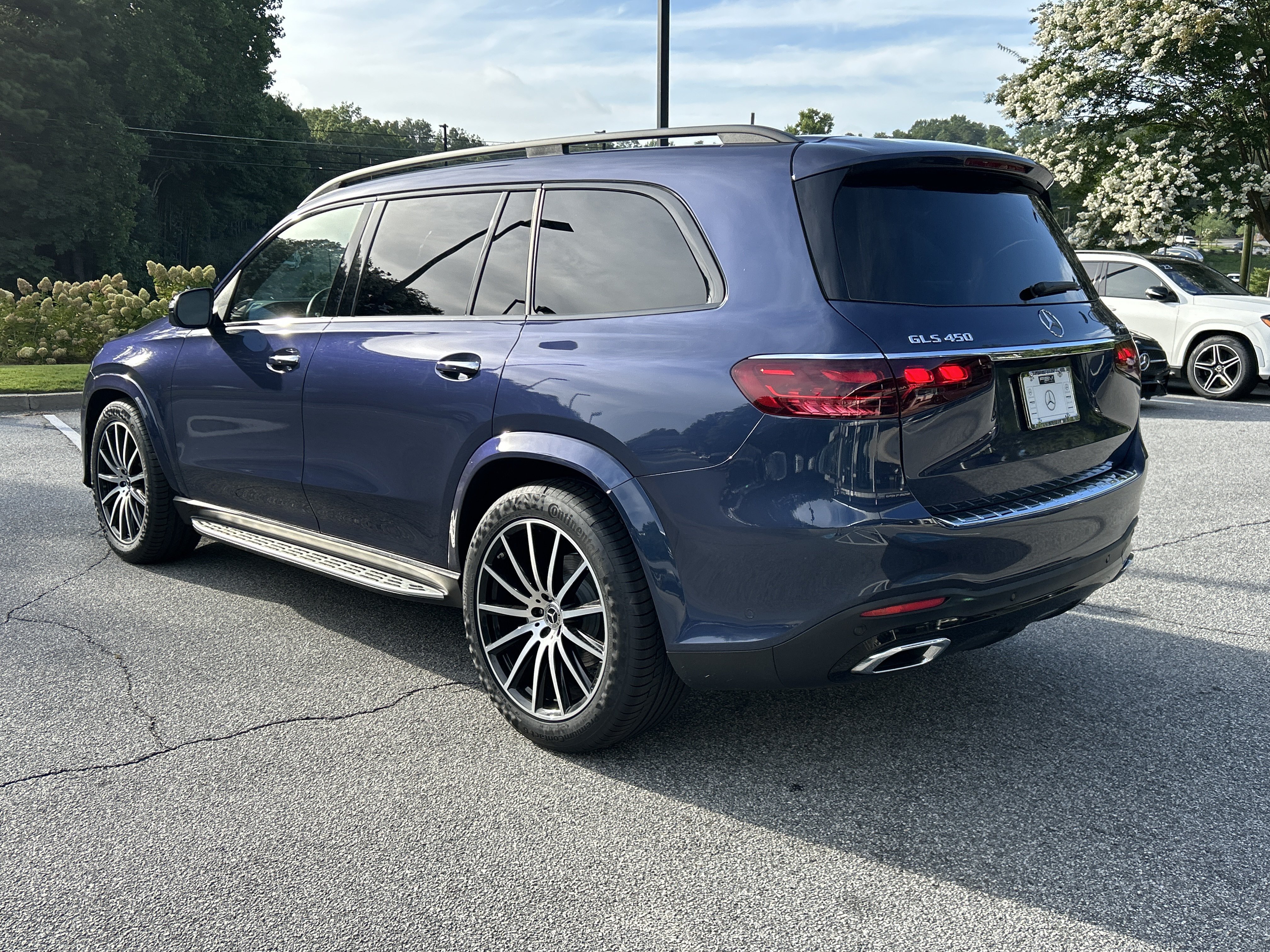 Certified Used 2024 Twilight Blue Metallic Mercedes-Benz GLS 450 4MATIC® SUV image 14