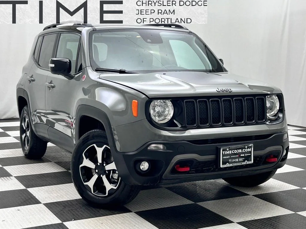 Used 2022 Gray Jeep Trailhawk image 1