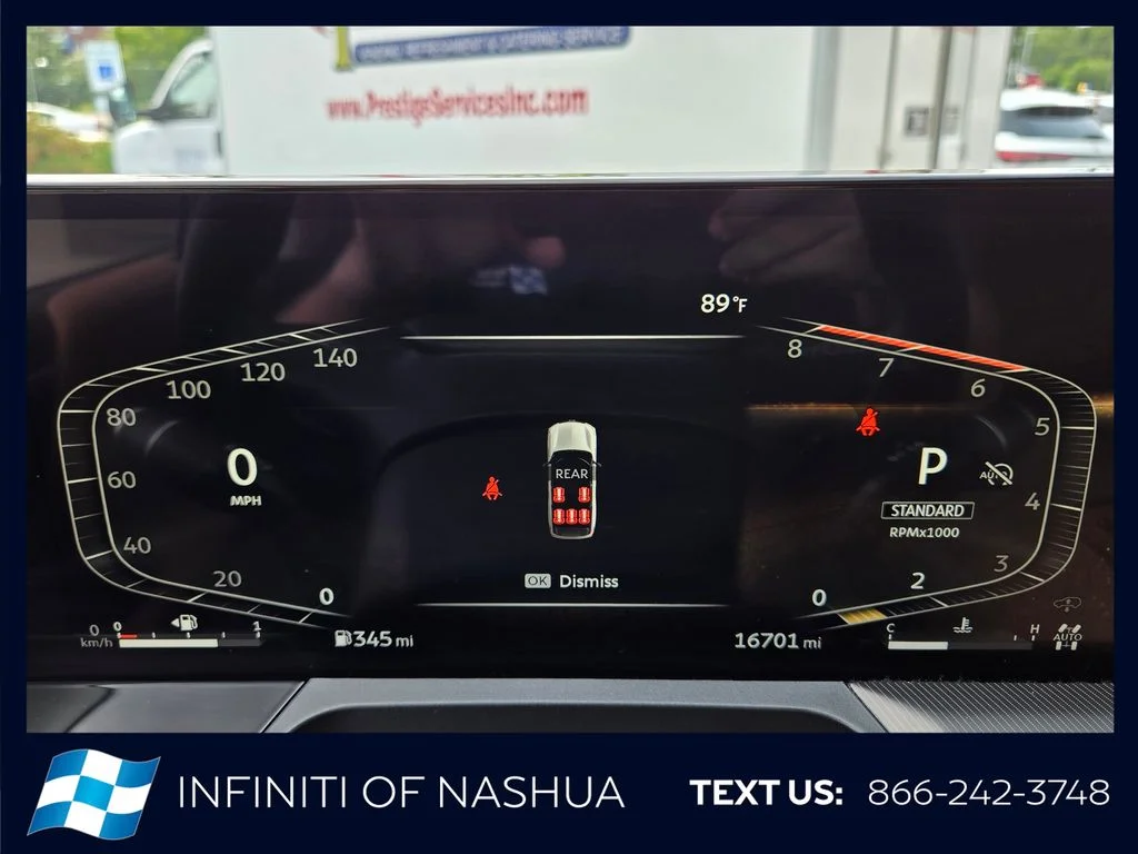Certified Used 2025 Red INFINITI LUXE image 21