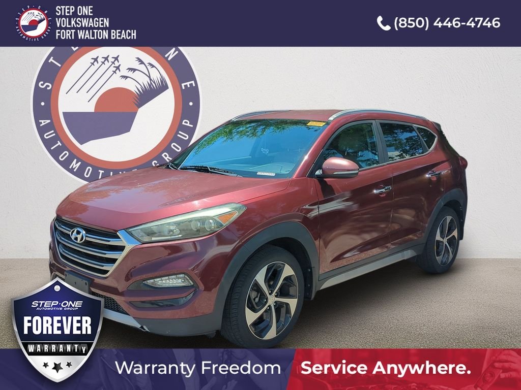 Used 2017 Red Hyundai Limited image 1