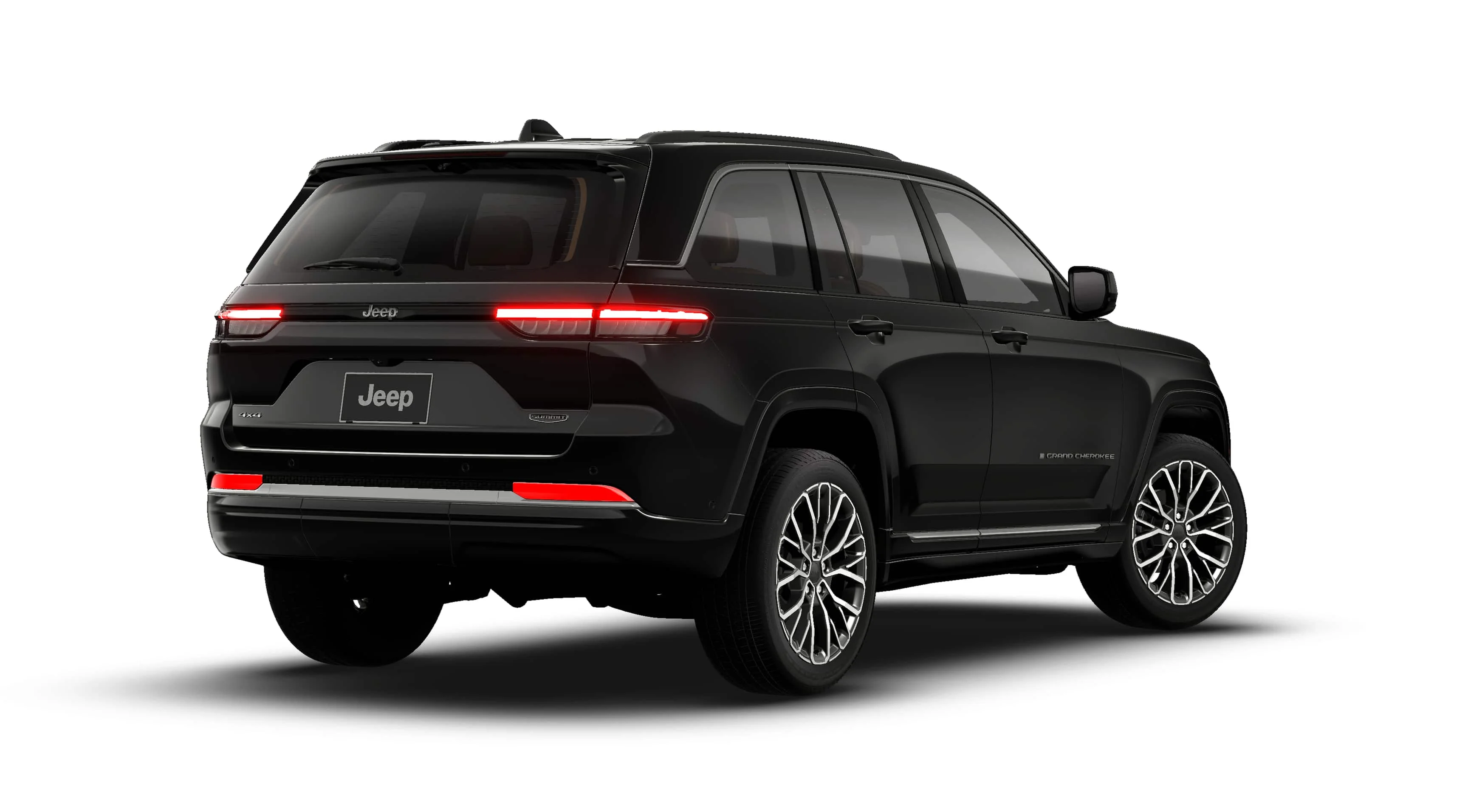 New 2026 Diamond Black Crystal Pearl-Coat Exterior Paint Jeep Summit image 14