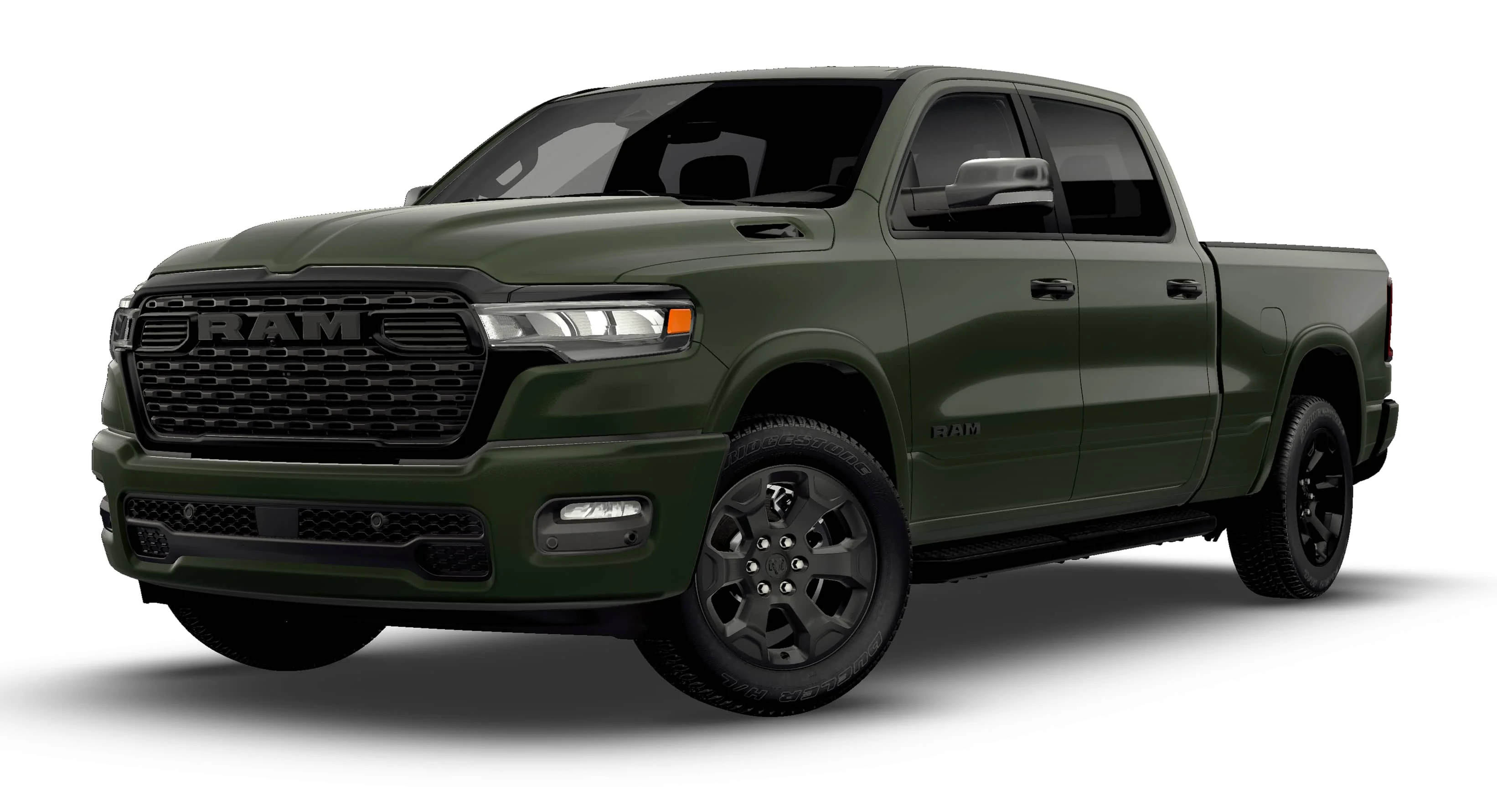 New 2026 Serrano-Green Metallic Exterior Paint RAM Big Horn/Lone Star image 13