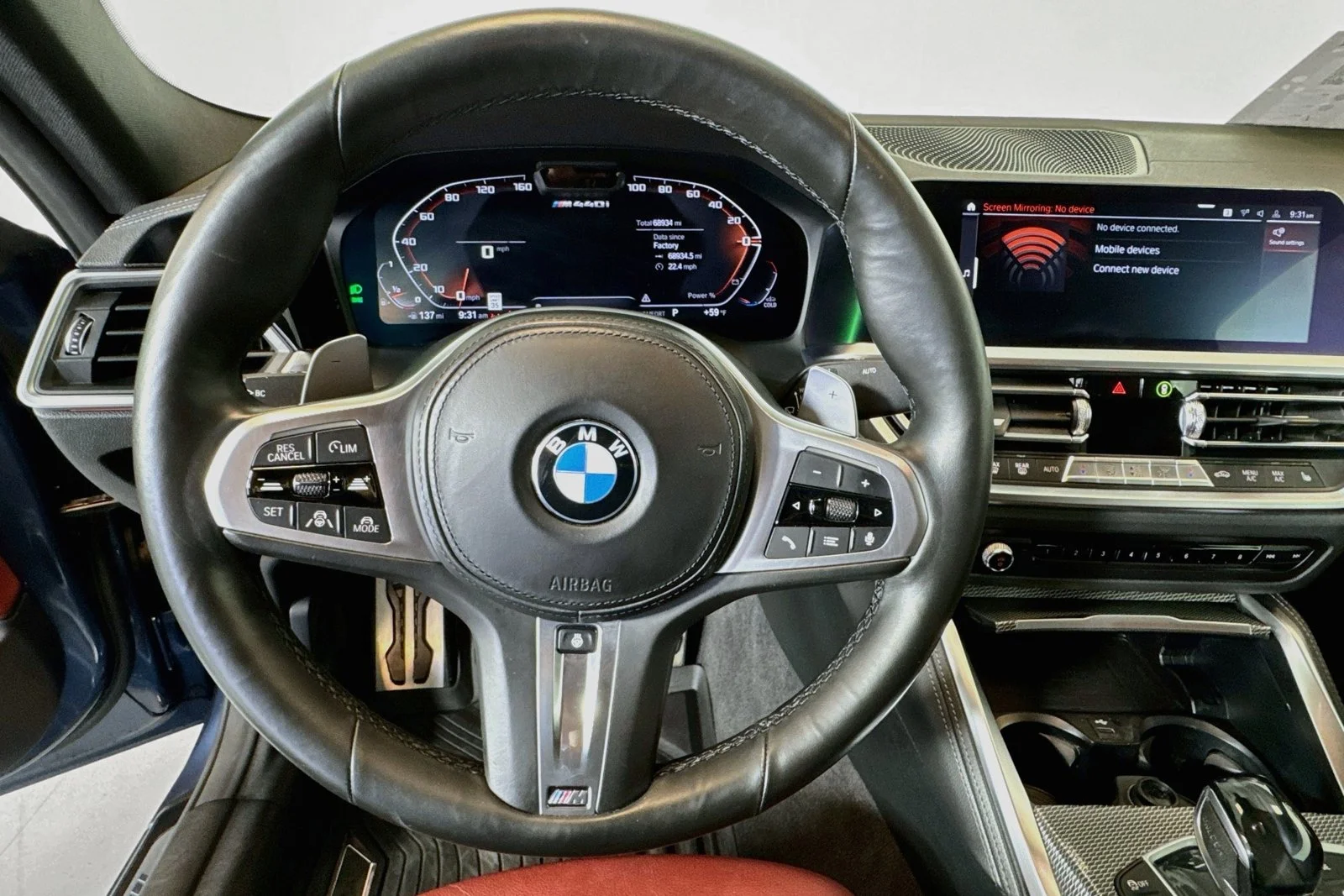 Used 2021 Arctic Race Blue Metallic BMW M440i xDrive image 11