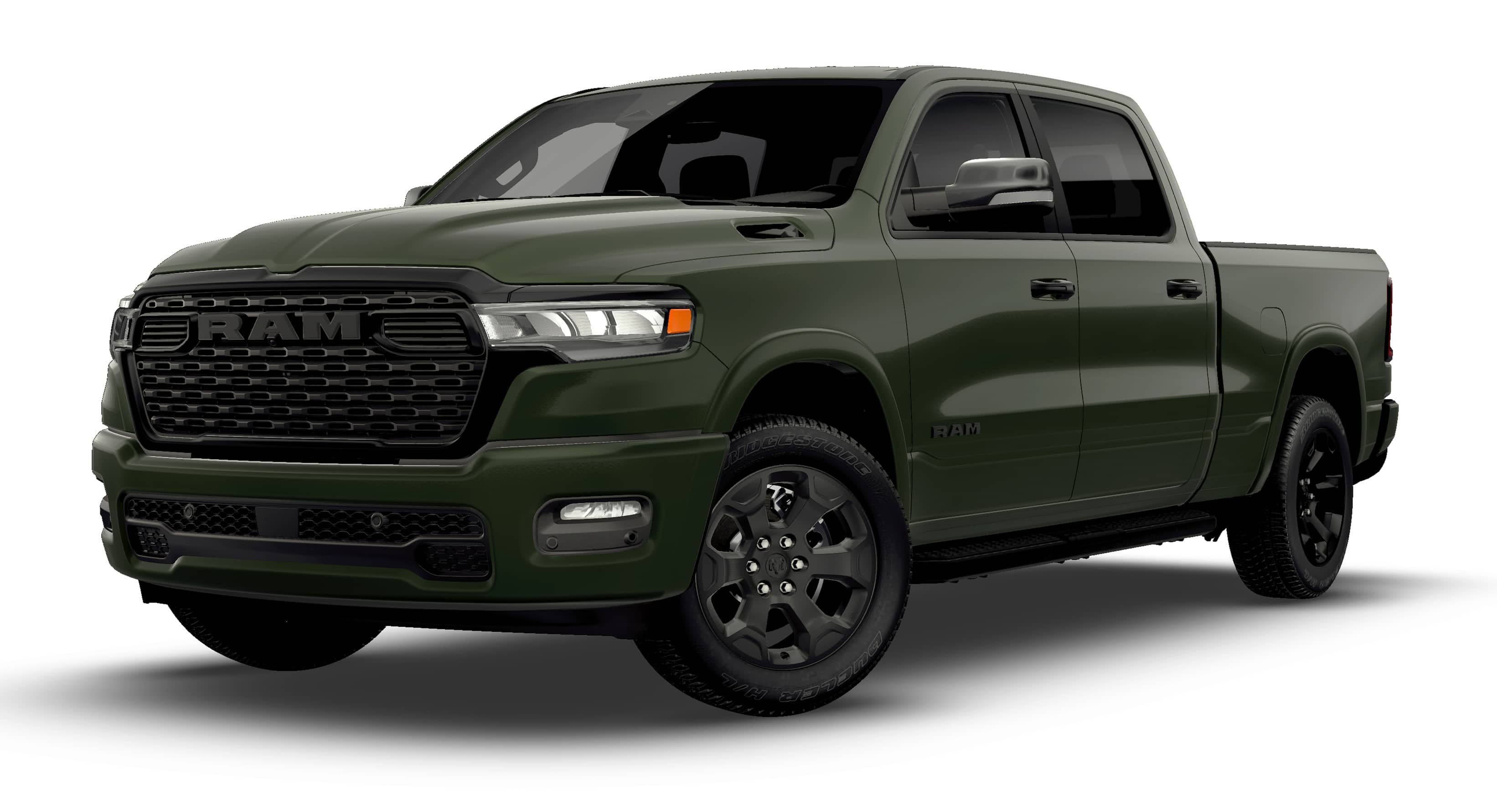 New 2026 Serrano-Green Metallic Exterior Paint RAM Big Horn/Lone Star image 13