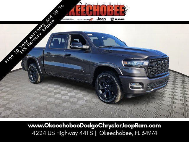 New 2026 Granite Crystal Metallic Clear-Coat Exterior Paint RAM Big Horn image 1