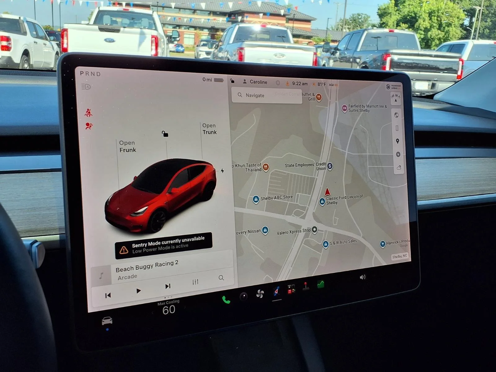 Used 2021 Red Multi-Coat Tesla Long Range image 22