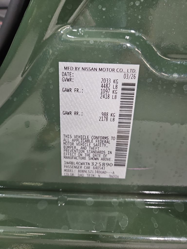 New 2026 Green Nissan 2.5 SR image 30