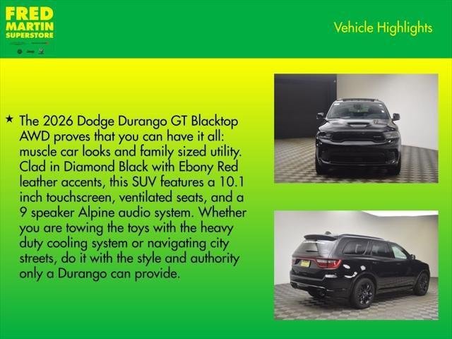 New 2026 Diamond Black Clear-Coat Exterior Paint Dodge GT PLUS image 7