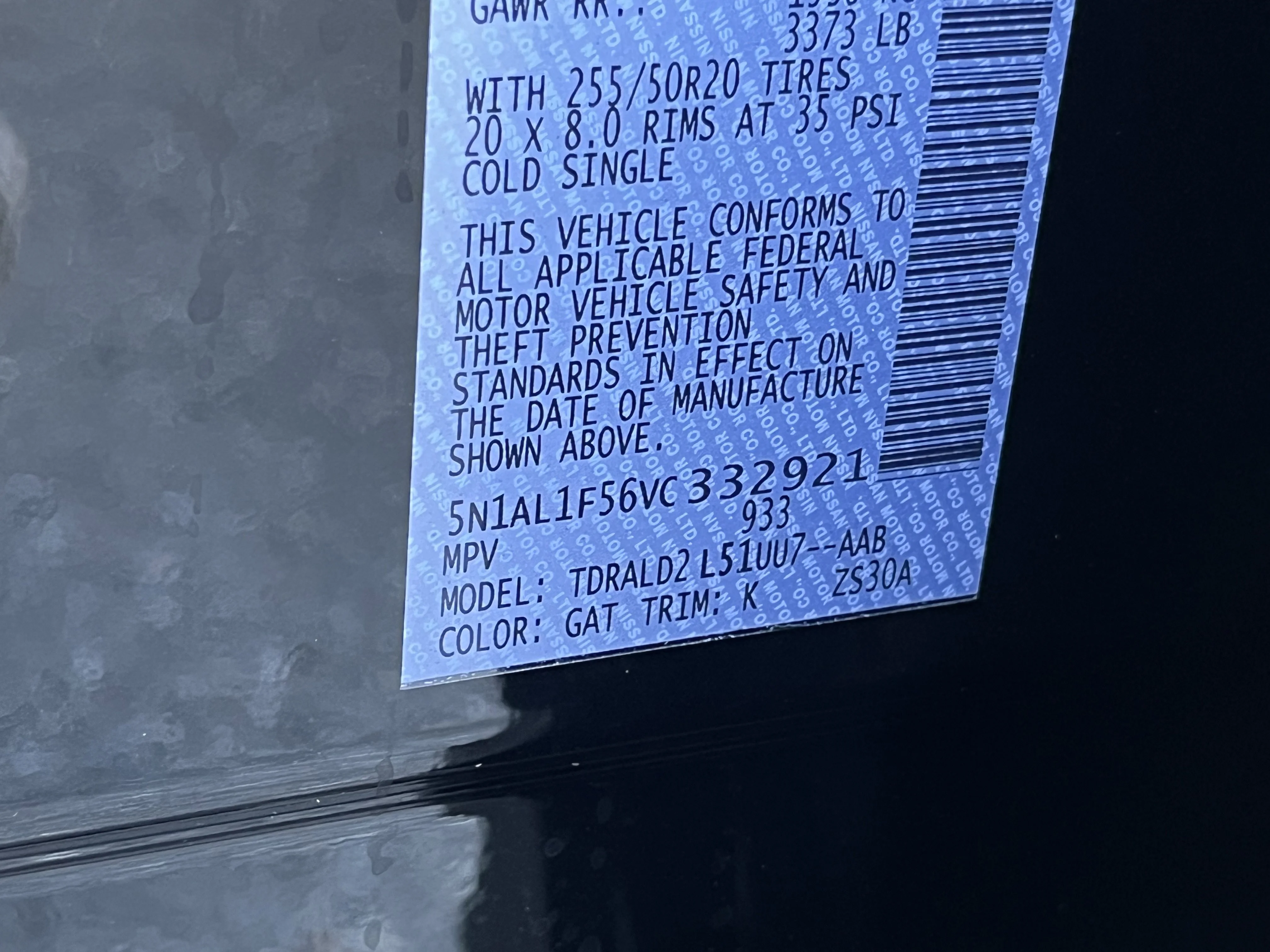 New 2027 Mineral Black INFINITI LUXE image 29