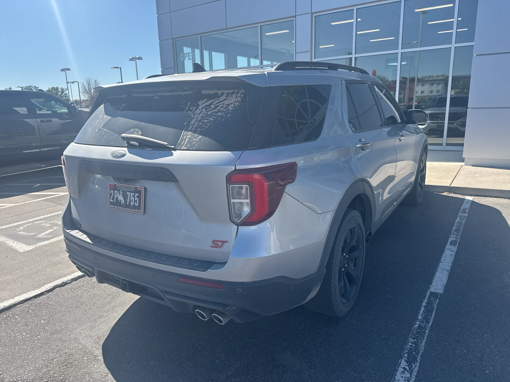 Used 2021 Iconic Silver Metallic Ford ST image 7